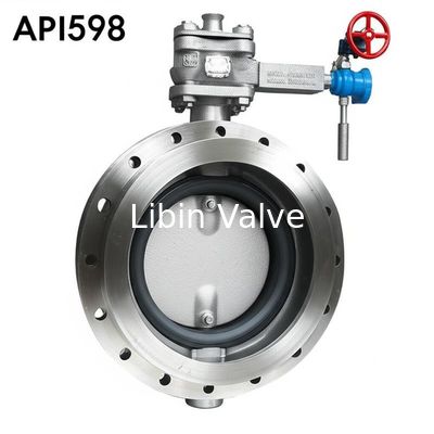 API598 Inspection Standard Eccentric Butterfly Valve with Cast Iron Material and in Temperature Range -20°C To 200°C