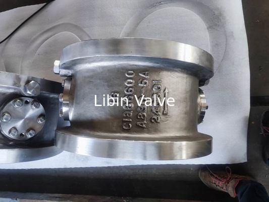 Valvola di controllo a doppio disco in acciaio inossidabile duplex